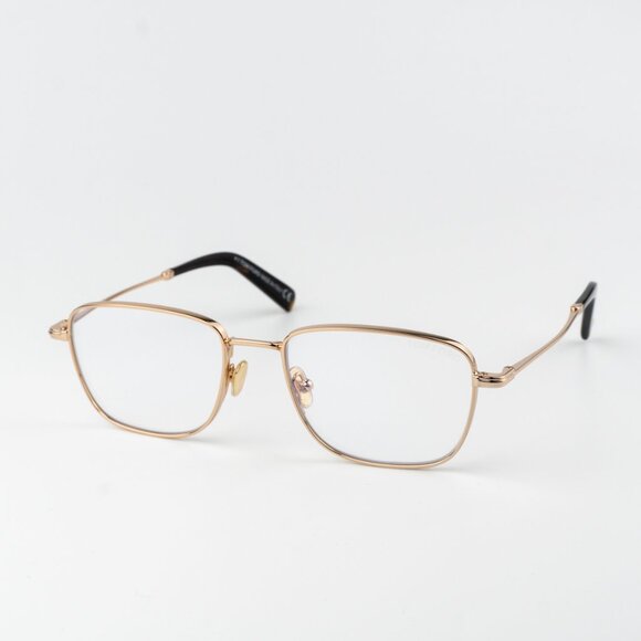Tom Ford Men Eyeglasses Shiny Rose Gold Demo Square FT5748 028 BRAND NEW - Picture 3 of 9